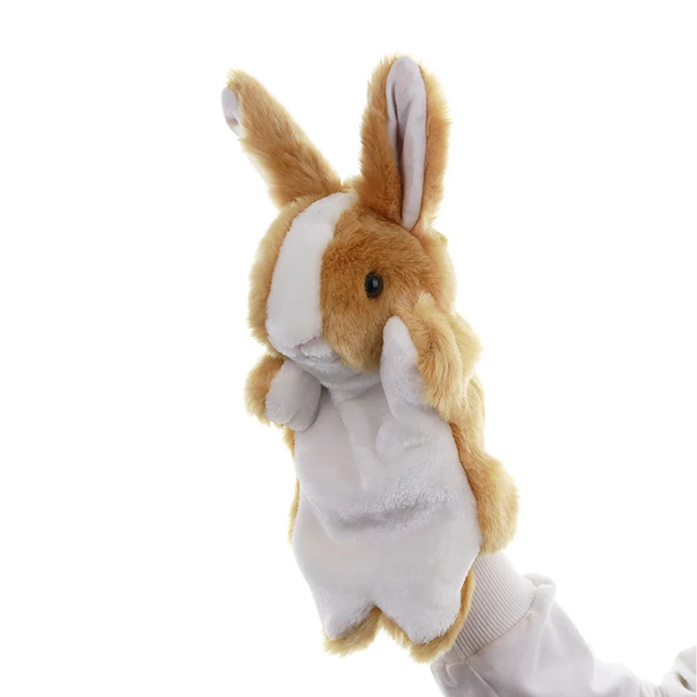 

Hand Puppet Puppets Animalstory Kids Bunny Tellingtoddlers Frograbbit Plush Human Dog Children Adults Finger Gloves Role Play