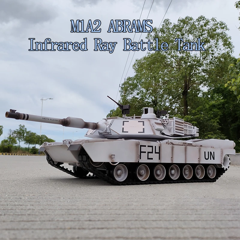 Радиоуправляемые танки Us M1a2 Abrams модель инфракрасного боевого танка