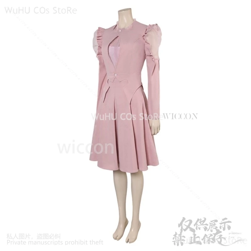 Glinda Косплей Униформа Ведьмы Волшебный Костюм Аниме Фильм Wicked Cos Для Хэллоуина