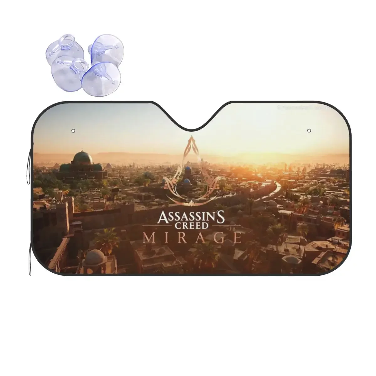 Солнцезащитный козырек Assassins Creed чехол для любителей игр передний блок окно 70x130