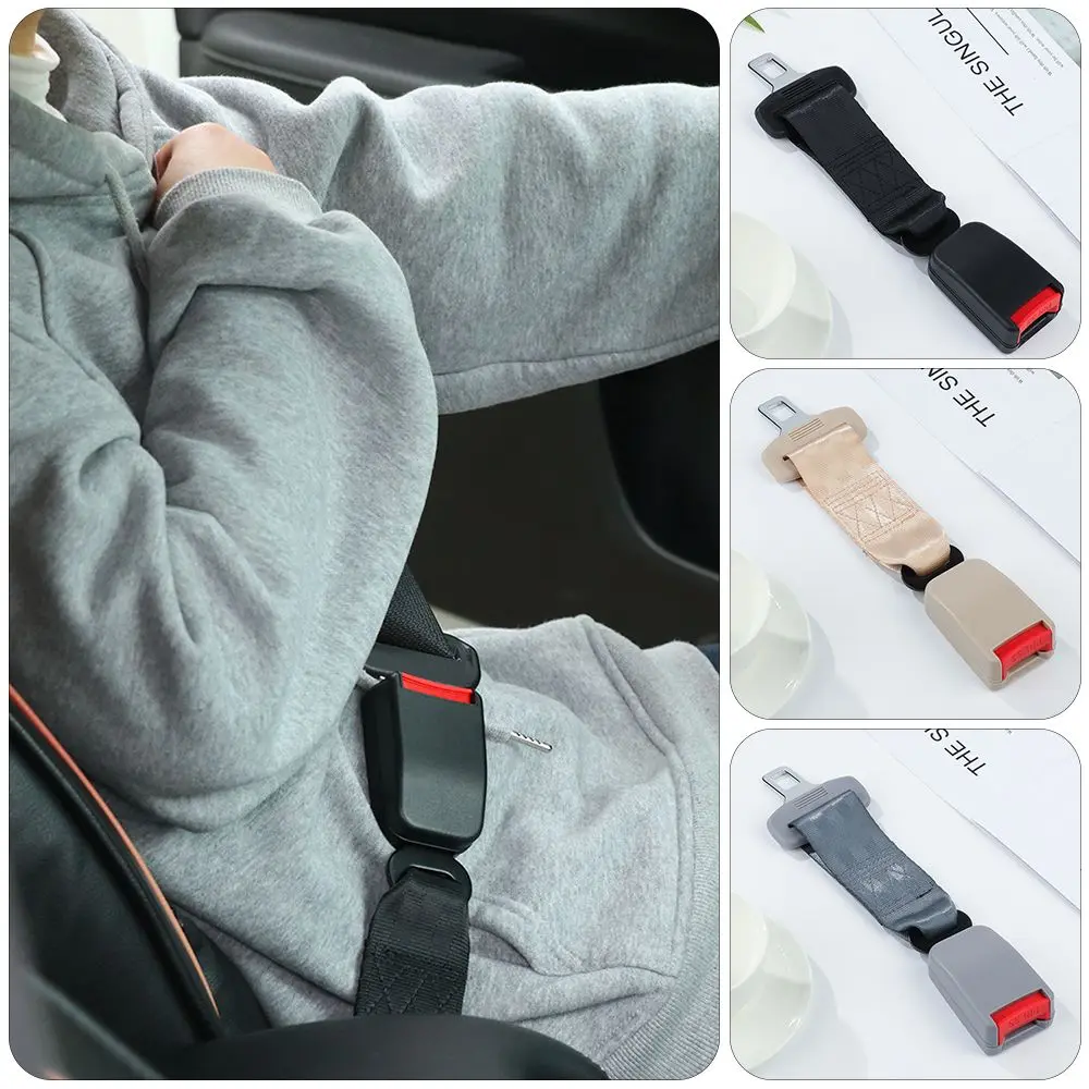

High Strength 23CM Pregnant Ladies Child Seats 3 Colors Seatbelt Extension Safety Buckle Clip Car Seat Belt Extender