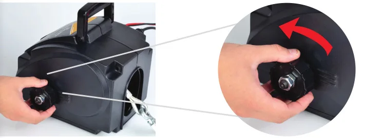 Морская электрическая лебедка 3500lbs портативная для яхты небольшой крановый