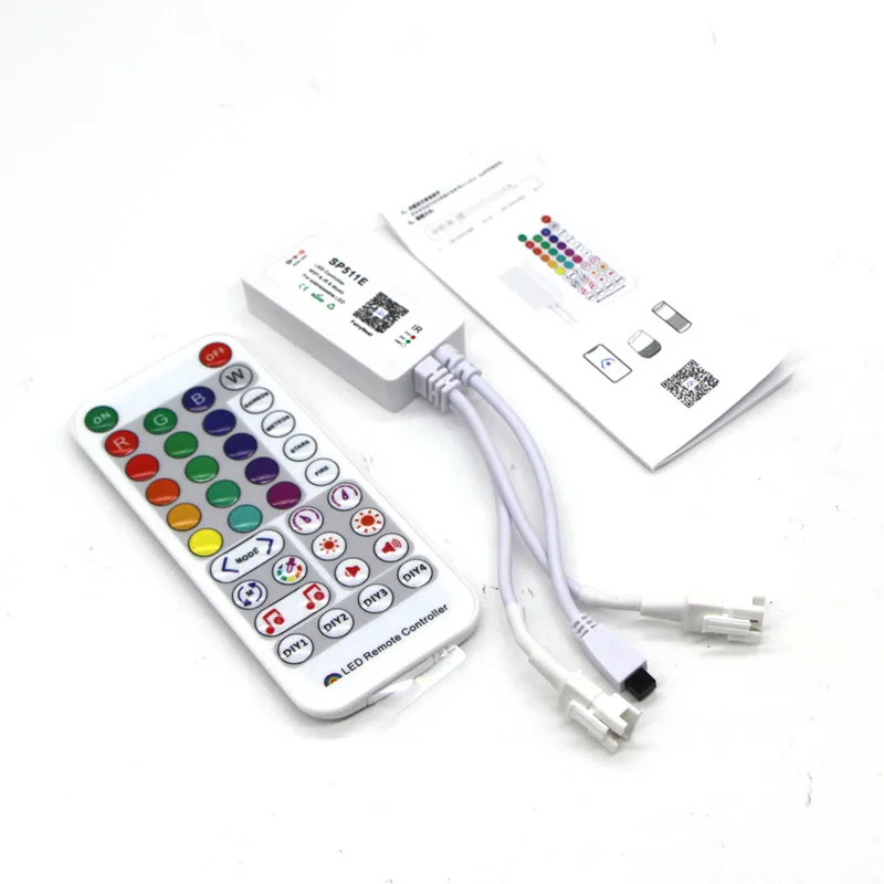 

1 Pcs SP511E Magic Color Controller Use for WS2811 WS2812B WS2813 WS2815 WS2801 APA102 SM16703 UCS1903 LPD8806 Led Strip
