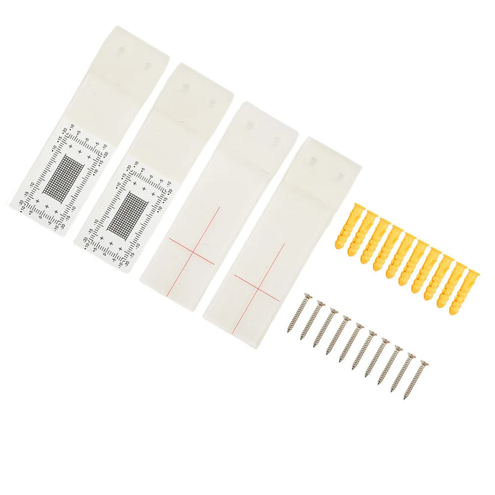 Весы мониторинга Монитор трещин Пластиковый Вертикальный Горизонтальный Уголок