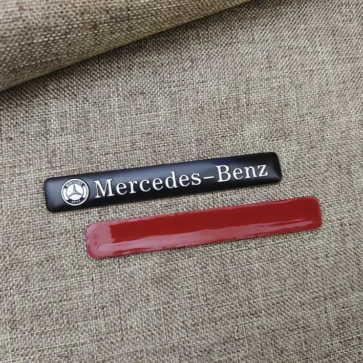 

Алюминиевые наклейки-эмблемы для автомобилей Mercedes-Benz AMG Brabus Maybach Smart W204 GLC CLA GLK W205 W203 W206 W108 W124 W126