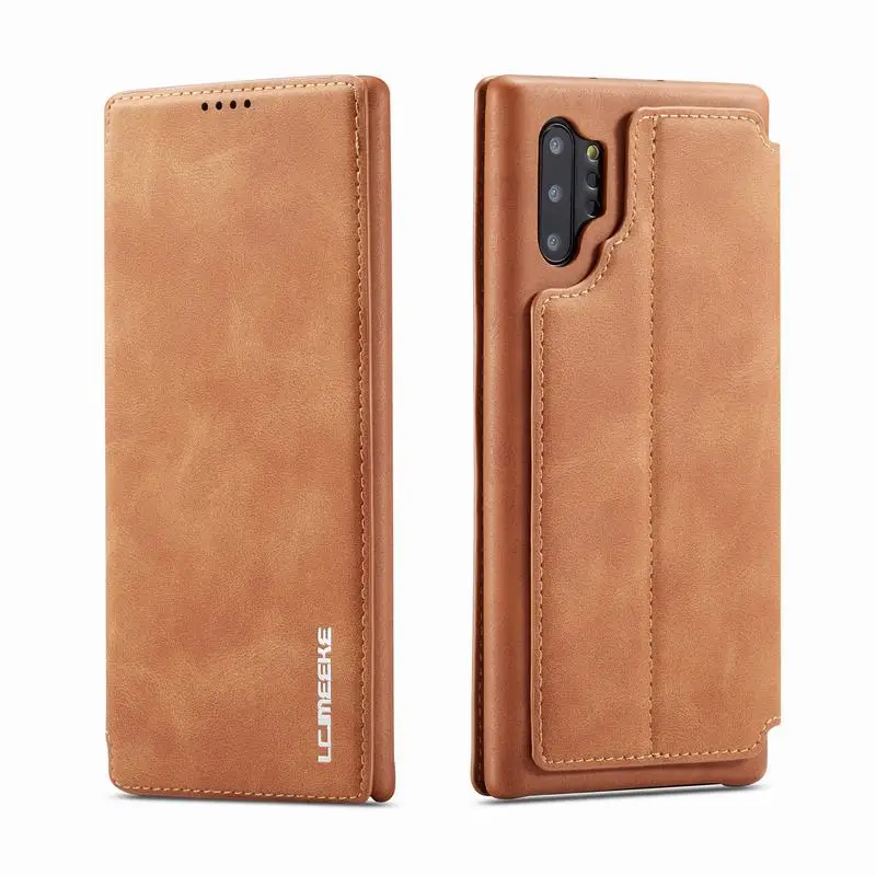 

Чехол-книжка для Samsung Galaxy Note 10 Plus с магнитной застежкой