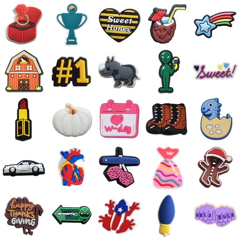 

Комплект женских украшений для джинсов, шармы на булавке для обуви, аксессуары для девушек и мужчин, мальчиков и детей, оптовая продажа