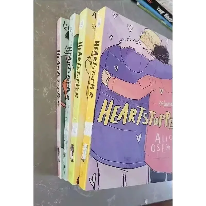 

Сердцебиение отсутствует ритм. Heartstopper Series Том 1-4 Алиса Осеман