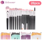 20 шт., набор кистей для макияжа