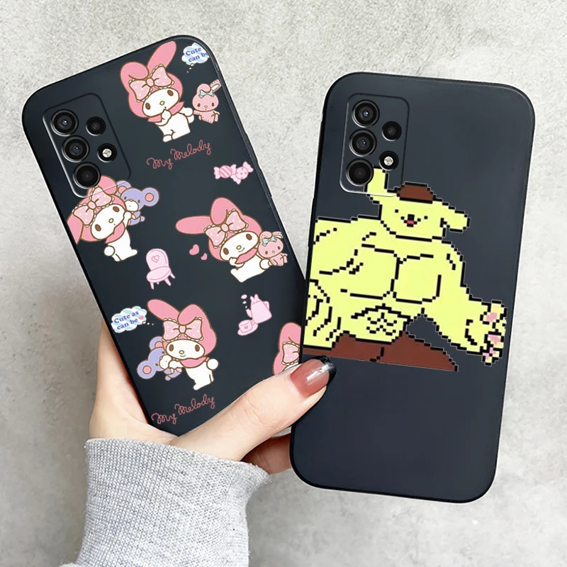 

Cartoon Hello Kitty TAKARA TOMY Phone Case For Samsung Galaxy S8 S9 S10 Plus S10E S10 Lite S10 5G Liquid Silicon Silicone Cover