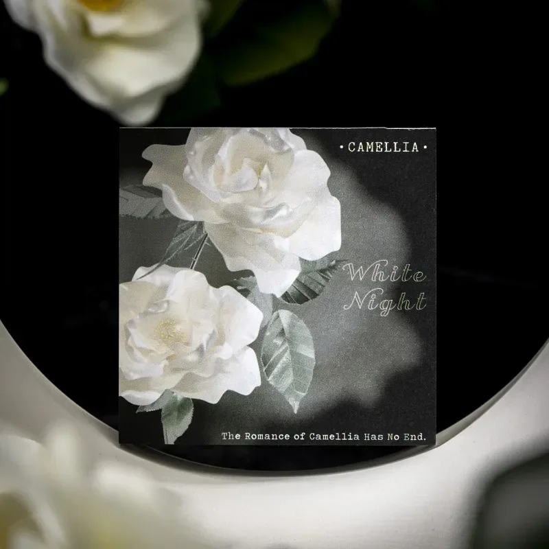 Блокнот с 80 листов блокнот 99 камелией камелия бабочка Companio белая ночь справочник