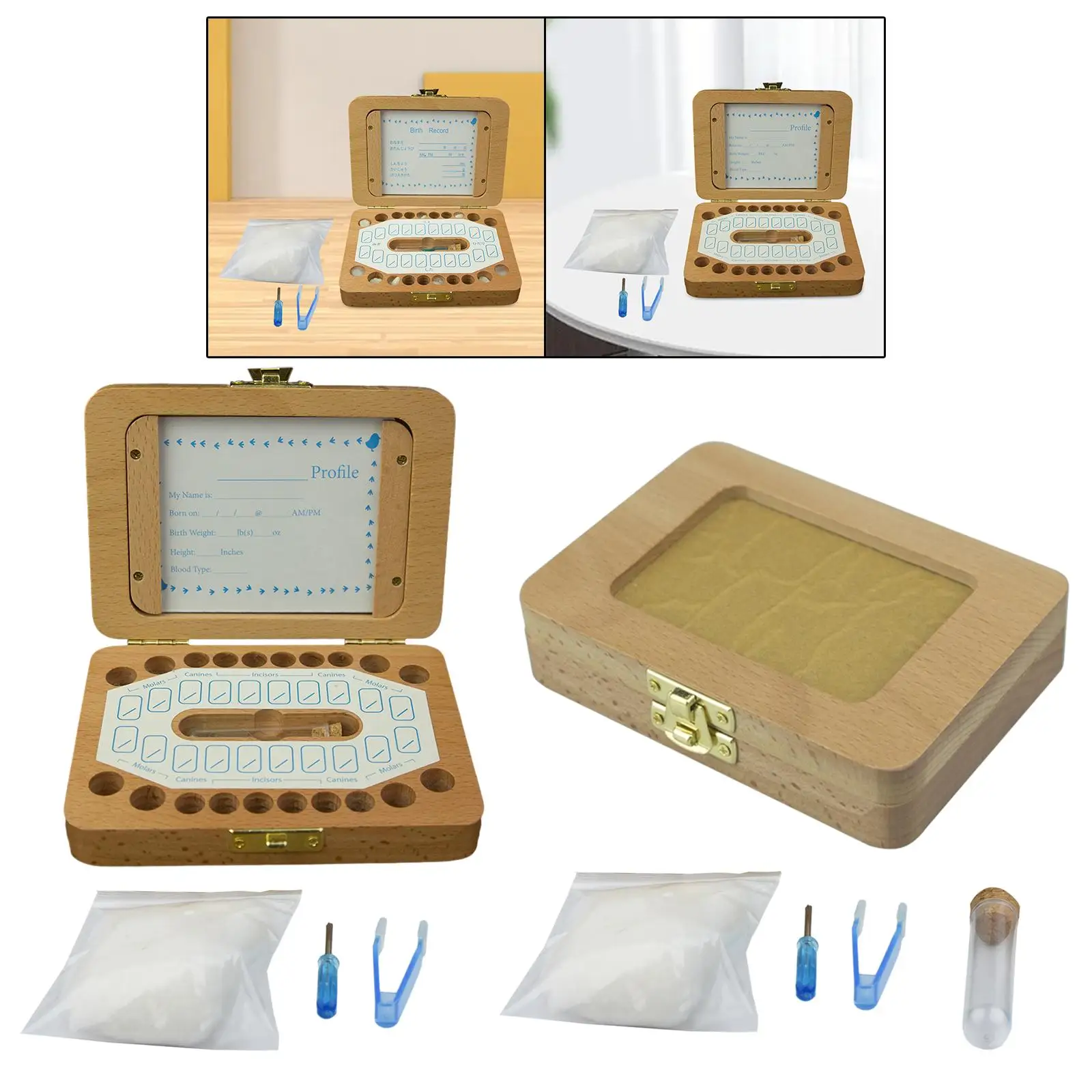 Детская коробка для зубов детский контейнер фоторамка подарок на день рождения