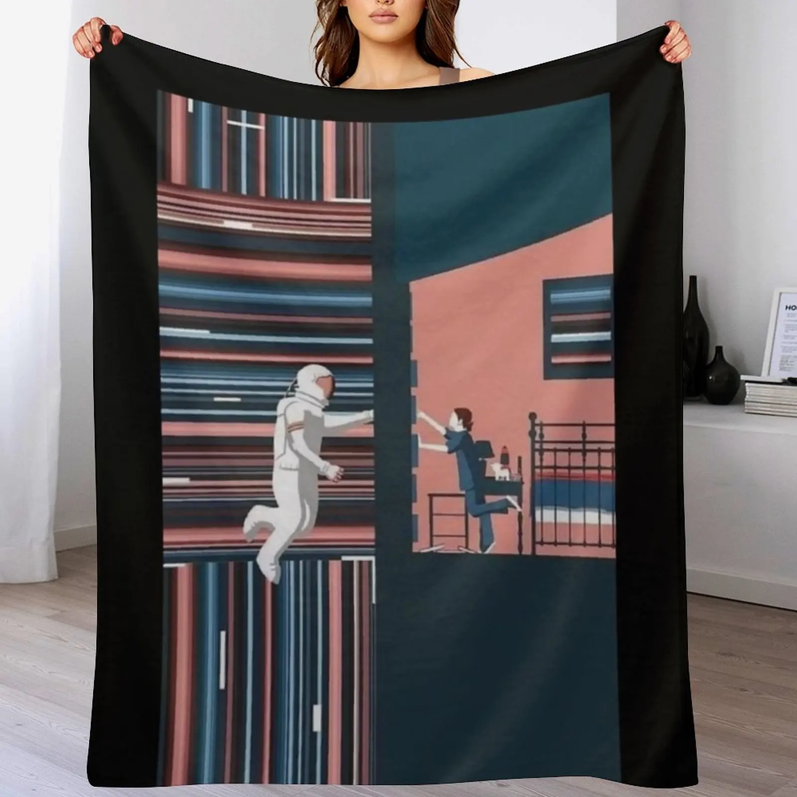 Классическое одеяло Interstellar Tesseract мягкие одеяла для малышей красивые в клетку