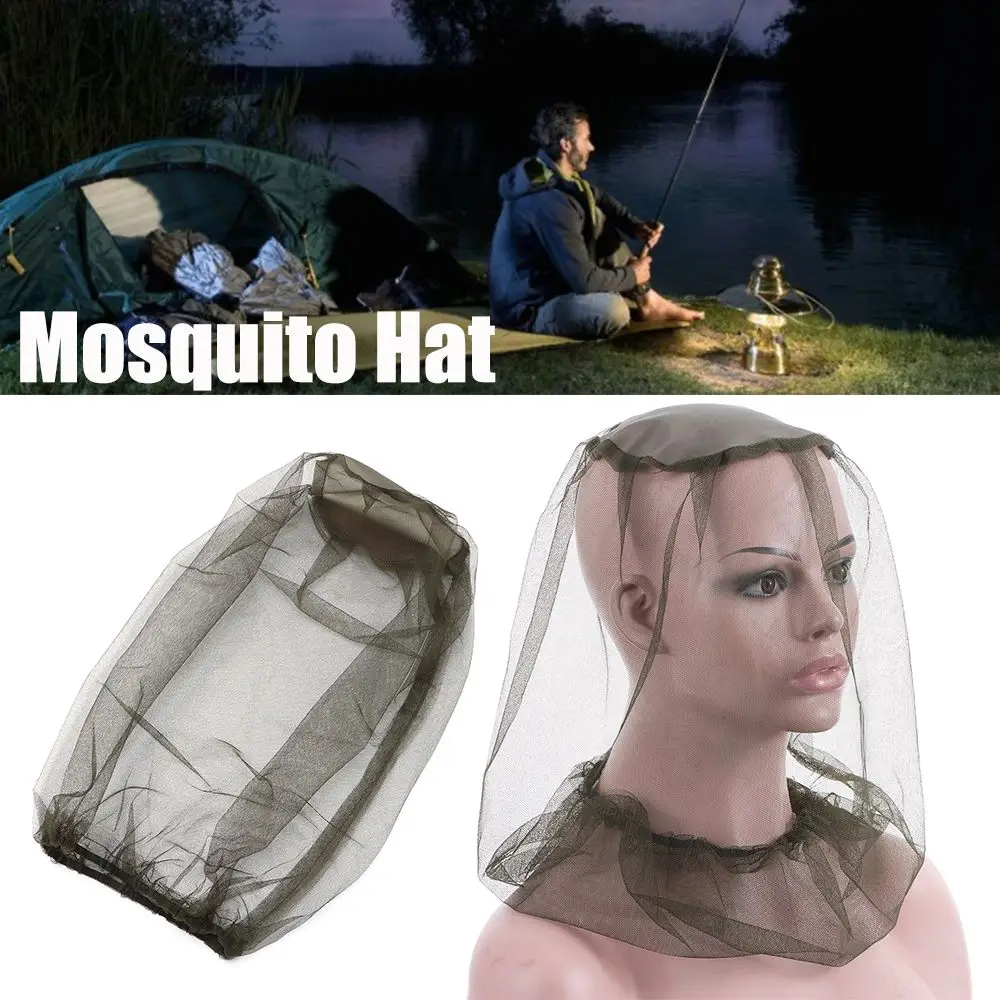 

Fashion Casual Insect Bee Protection Foldable Repellent Protection Head Net Face Protector Mosquito Hat Fishing Cap