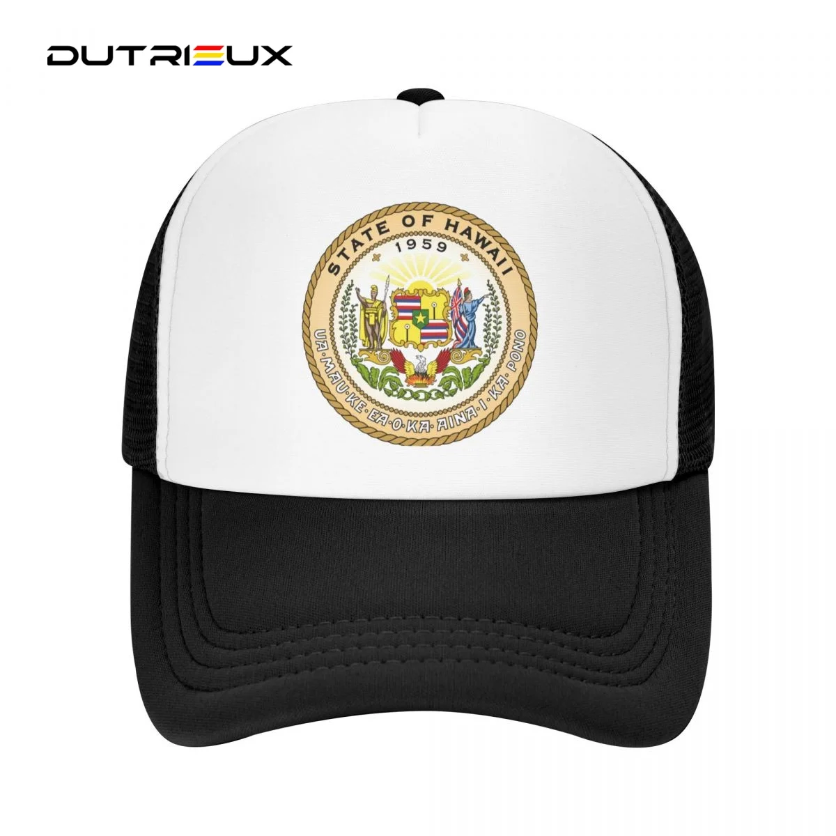 

Seal Of The State Of Hawaii Outdoor Sport Cap Baseball Cap Men Women Adjustable Hat Cap Fashion Summer Hat