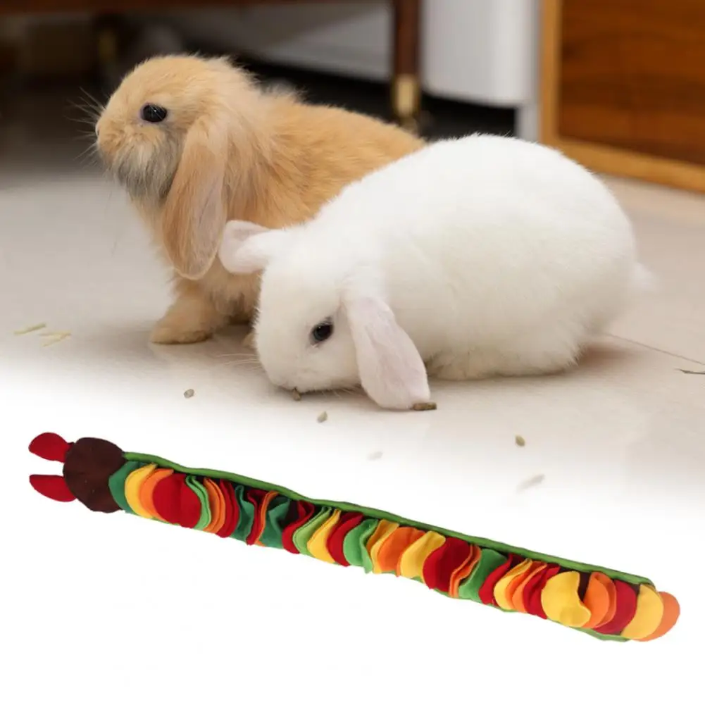 

Pet Sniffing Pad Lovely Polar Fleece Anti-skid Multicolor Stitching Pet Toys for Chinchilla Pet Toys Pet Training Mat