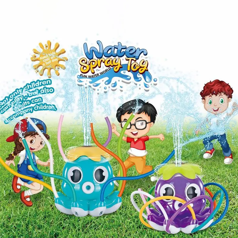 

Sprinkler For Kids Octopus Water Toy Outdoor Sprinkler For Kids Outdoor Water Sprinklers For 3 Toddlers Boys Girls Summer Yard