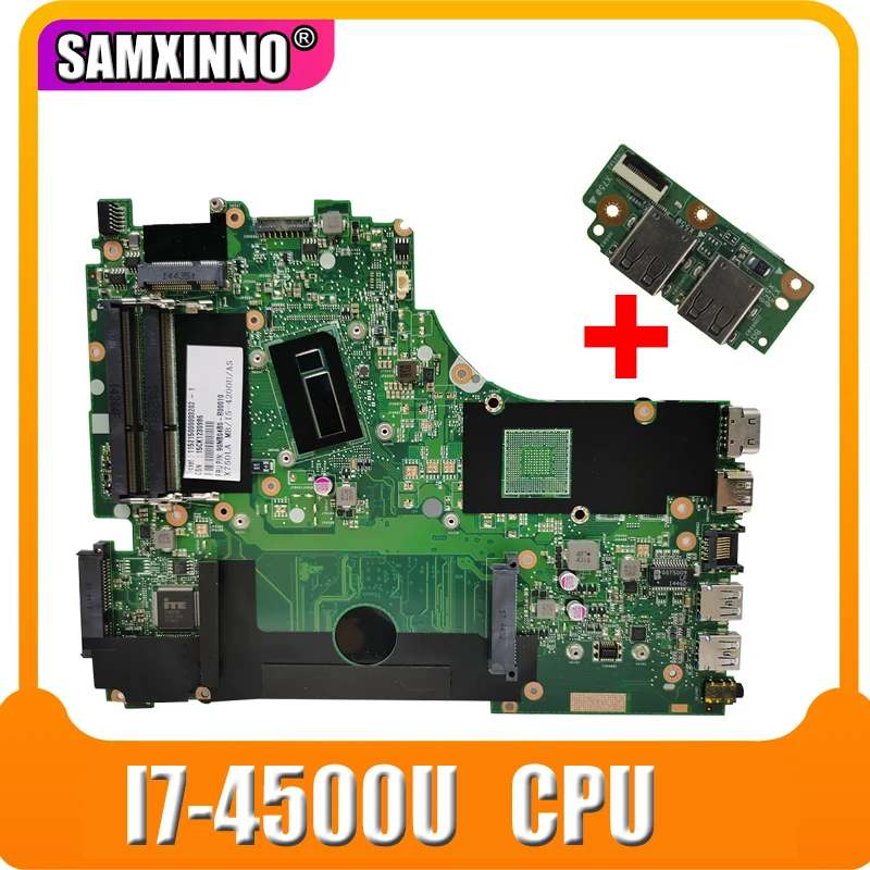 

Отправка платы + для ноутбука Asus X750LA x750L x750ln x750lb материнская плата I7-4500U HD графика 4600 100% протестированная материнская плата