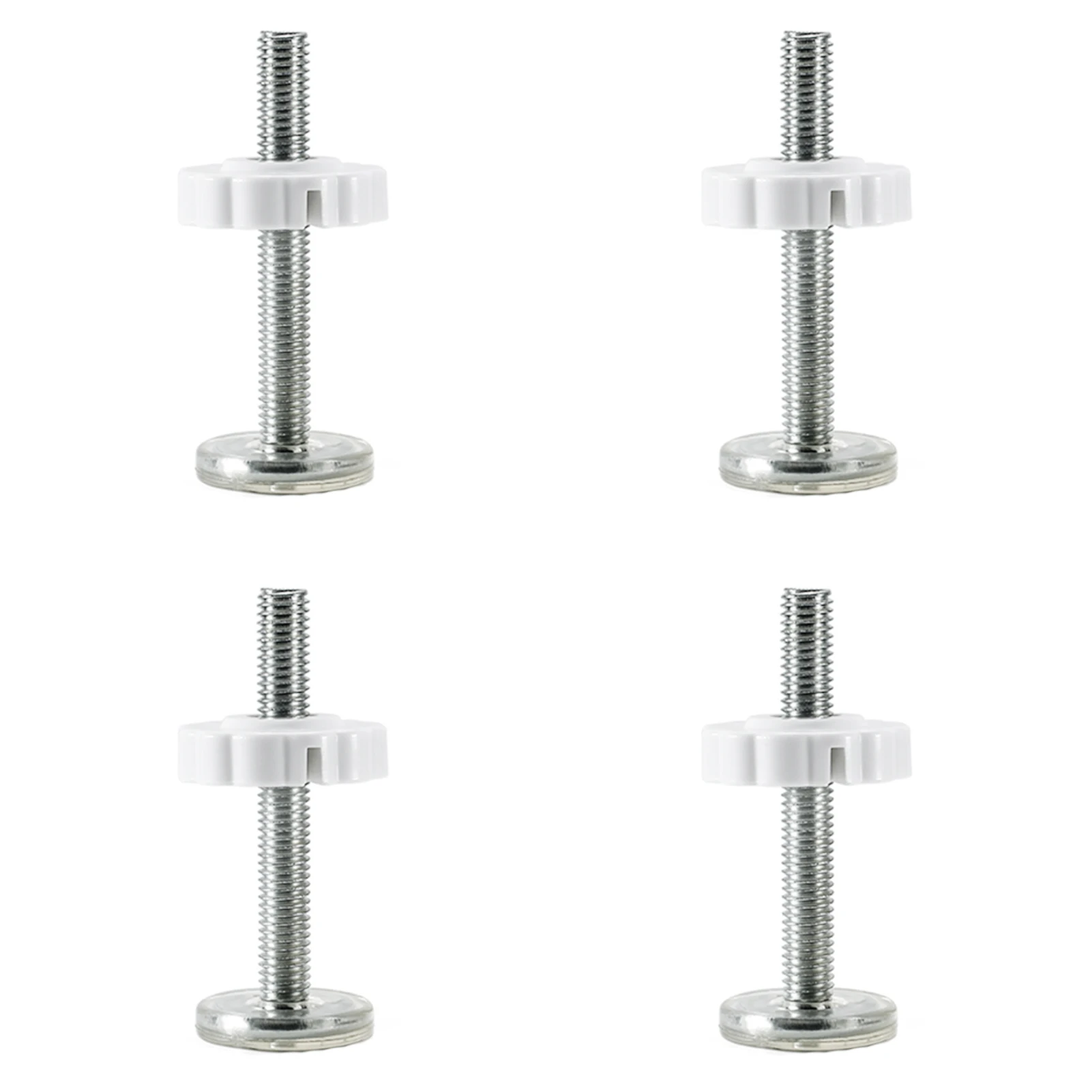 

4pcs Threaded Spindle Rod Pressure Mounted Accessories Baby Gate Screw M10 Wall Safety Gate Screw Stability High Strength