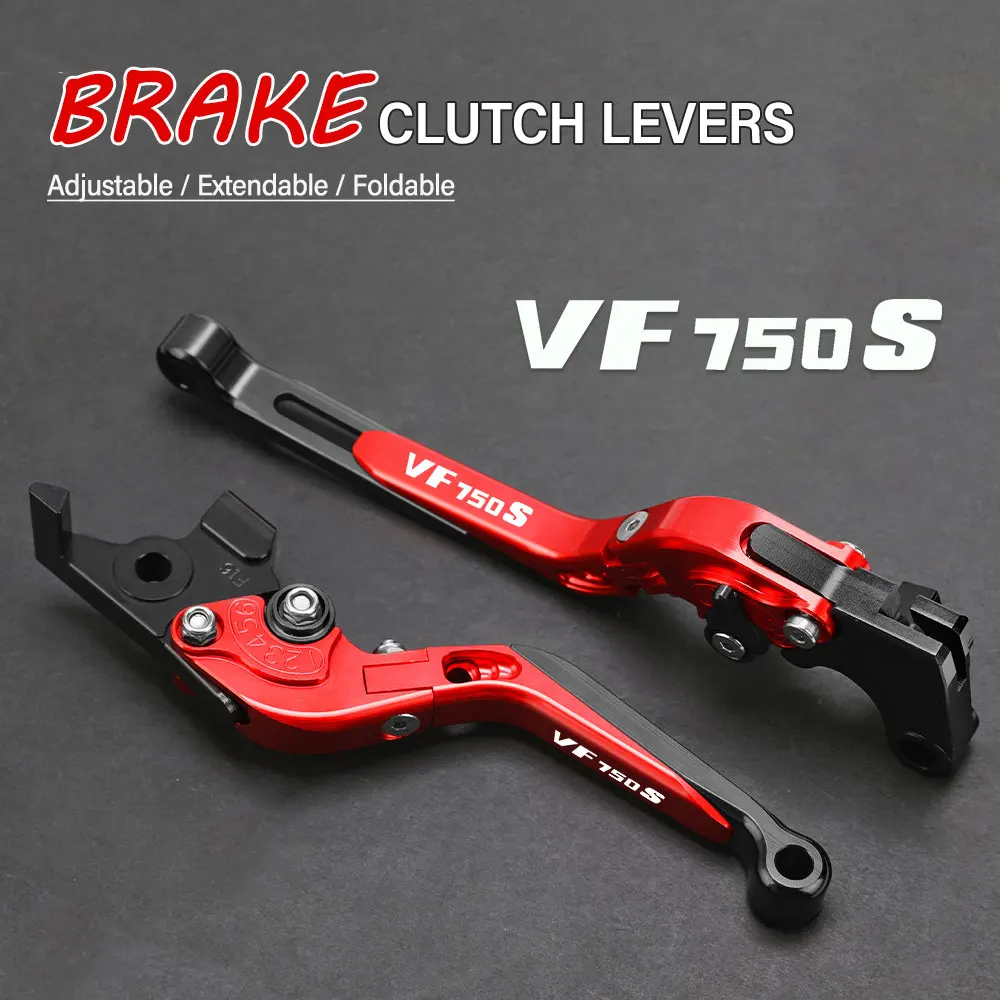 

FOR Honda VF750S VF 750S SABRE 1982-1986 Motorcycle Hand Brake Clutch Adjustable Levers Handle Folding Extendable Lever grip