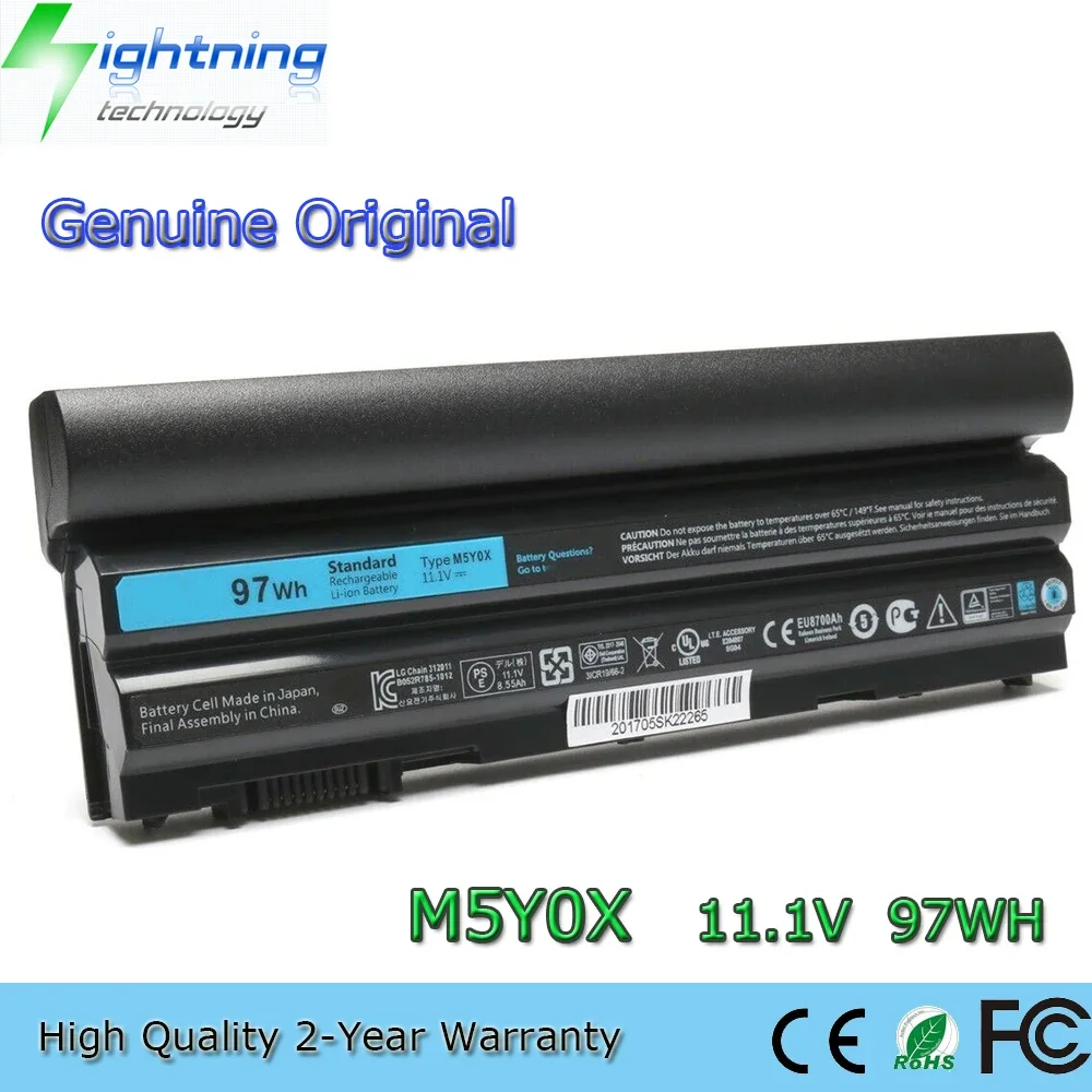 Аккумулятор DIKELANG для ноутбука Dell M5Y0X 11.1V 97Втч