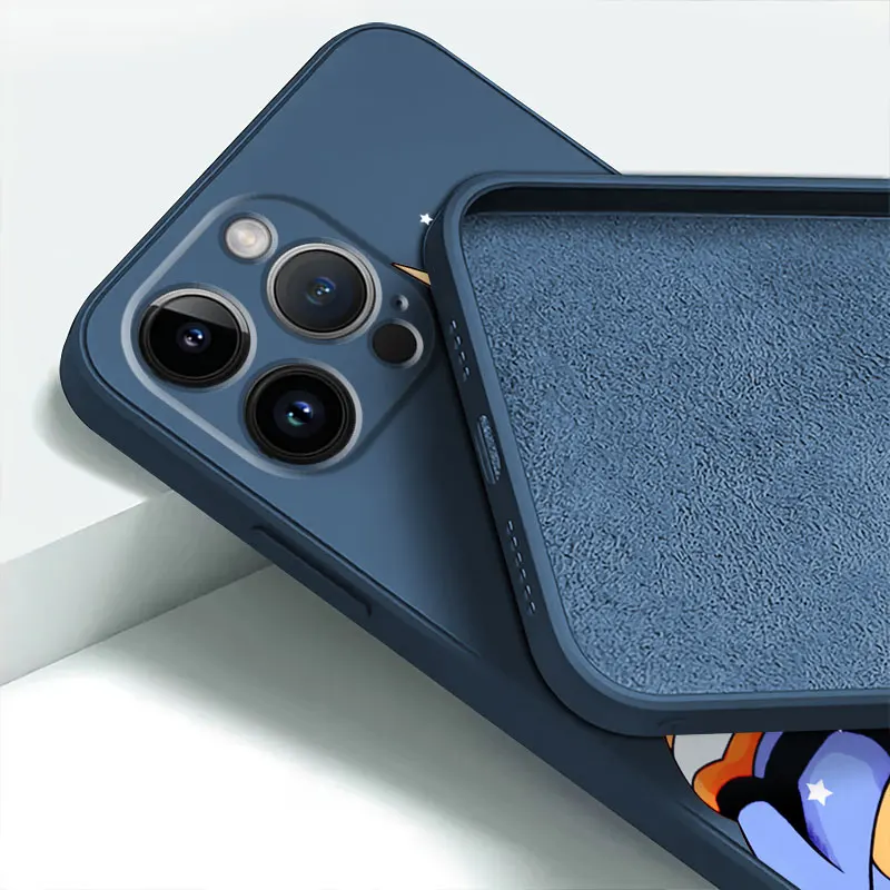 cute My Hero Academia Izuku Deku Phone Case for iPhone 7 6S 8 14 Plus 11 SE 13 Mini 12 Pro Max XR XS X Square Liquid Soft Cover images - 6