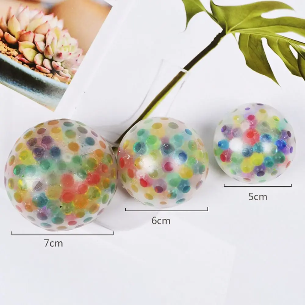 Гибкий материал губчатый Радужный шар игрушка удобный сенсорный медленный