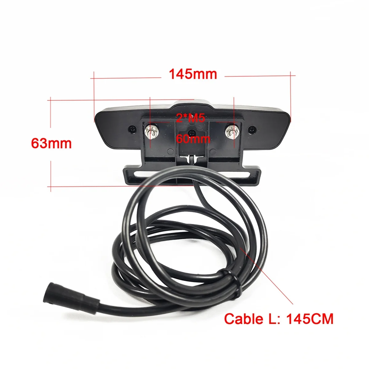 Двойные фары для электрического велосипеда 12-72 в передний и задний поворотный