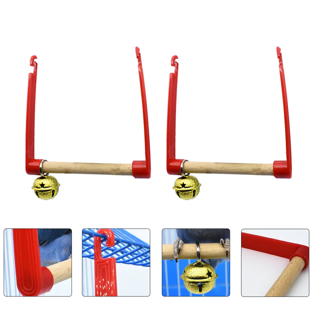 

2 of Bird Stand Pet Accessory for Bird Cage Home Bird