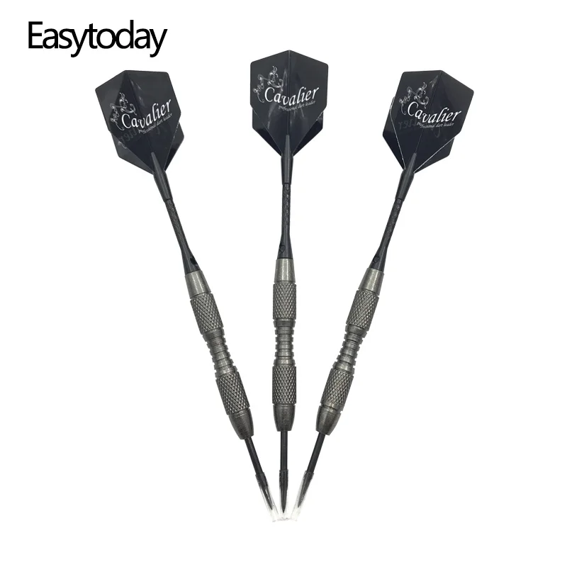 

3Pcs/set Professional Hard Type Darts Steel Tip Darts Set Tungsten Barrel Aluminum Shafts Darts Flights Games