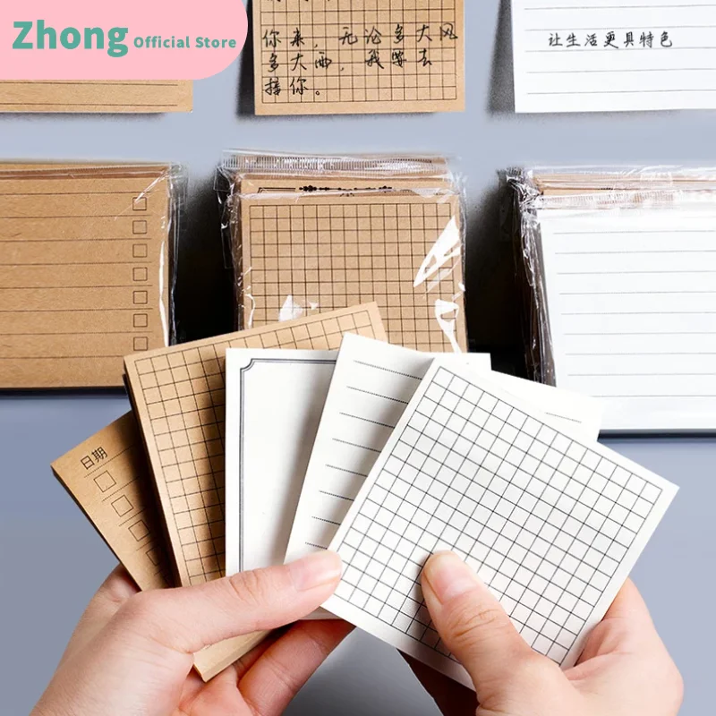 

Клейкие заметки для бизнеса, 80 листов, Цветные самоклеящиеся заметки, клеящиеся заметки, милые офисные и школьные принадлежности, блокнот д...