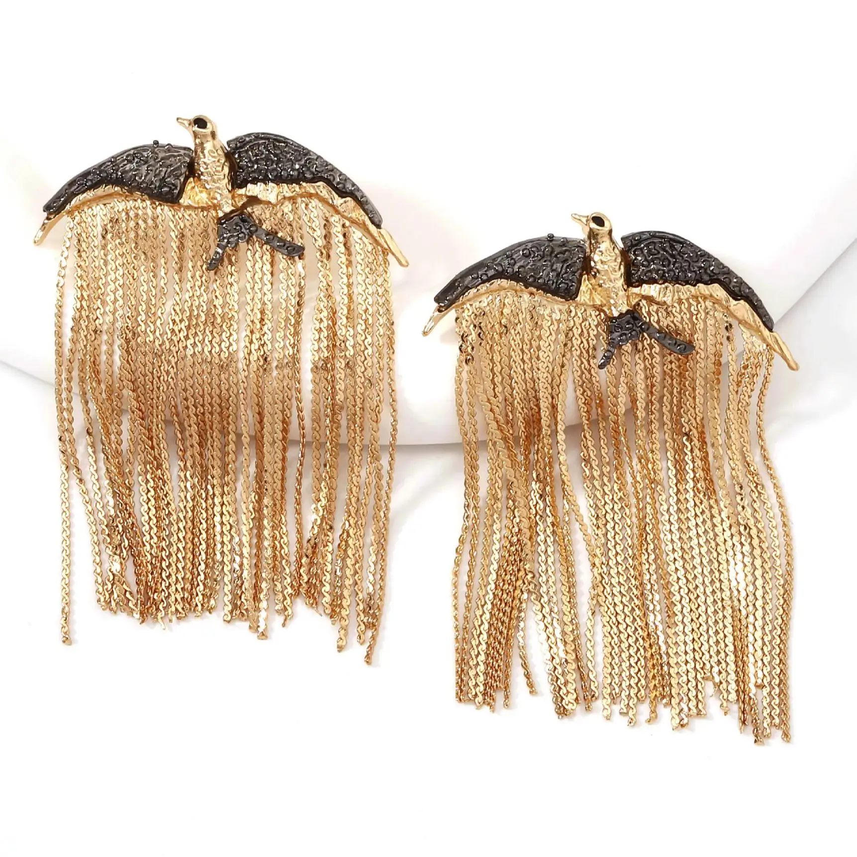 Женские серьги с кисточками Zvoijio