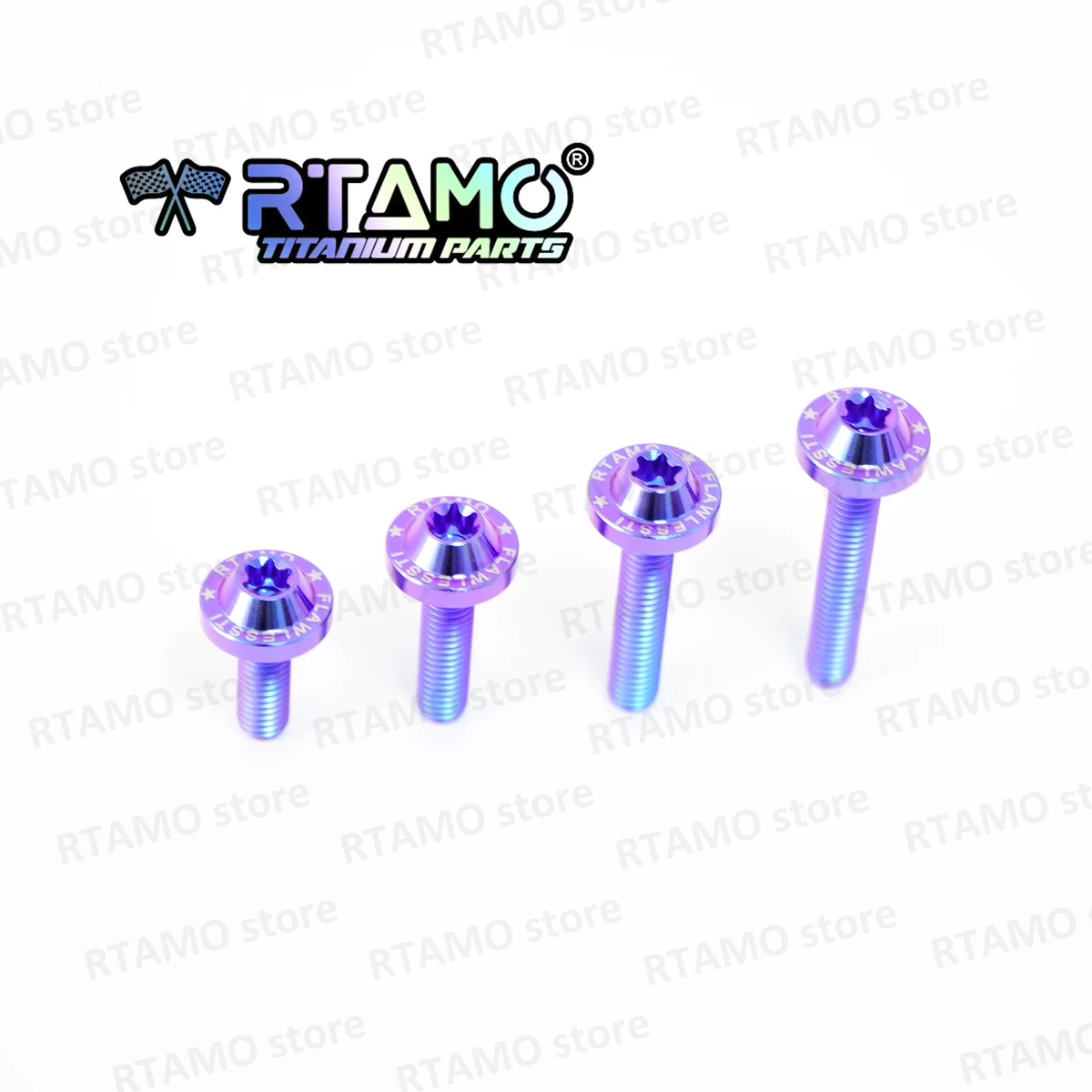 

RTAMO Титановый болт M5x10/12/15/18/20/25/30 мм Torx T25, крепежные винты с ЧПУ для модификации езды