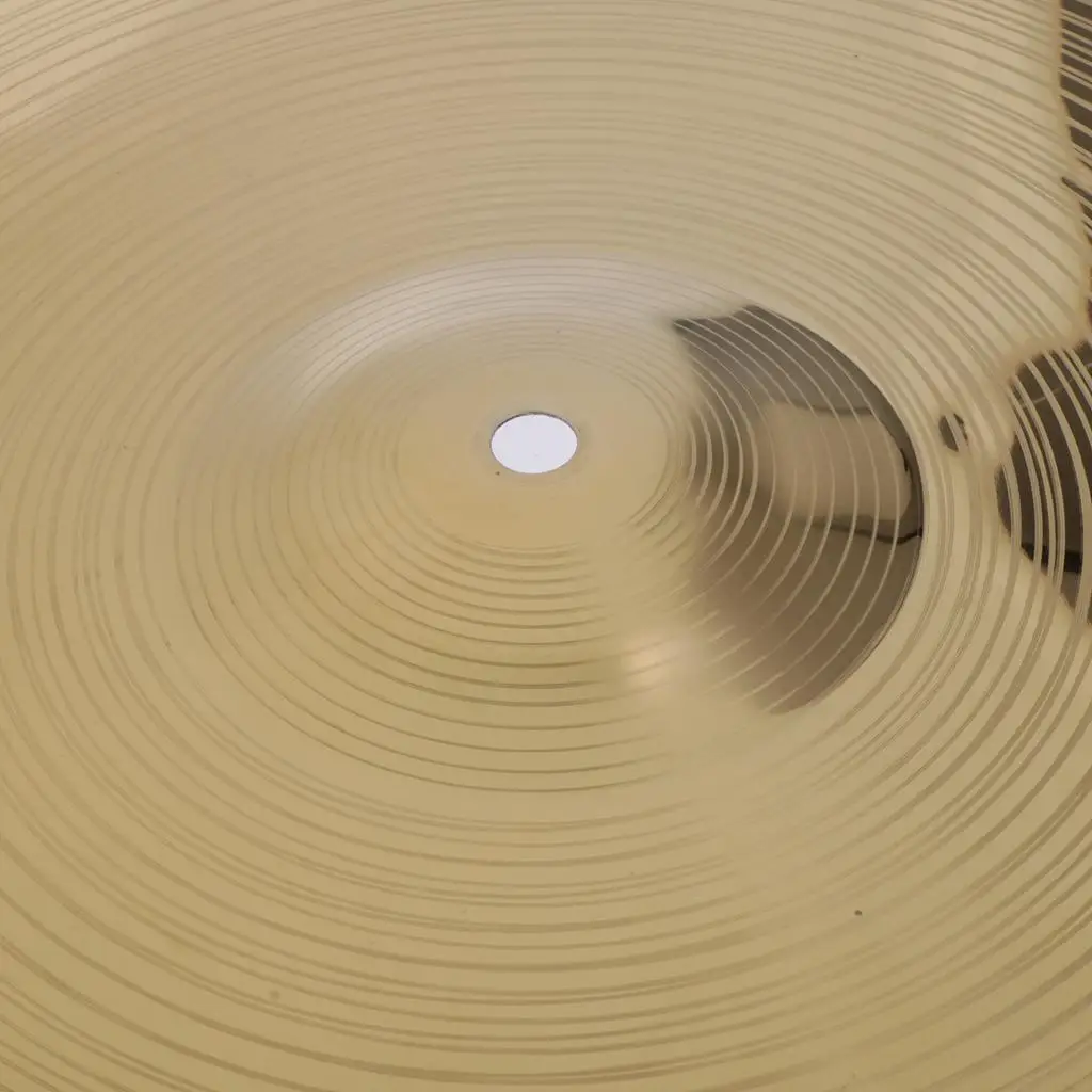 

2 Pieces Brass Splash Crash Cymbal Hi Hat Cymbals for Drum Set 14inch