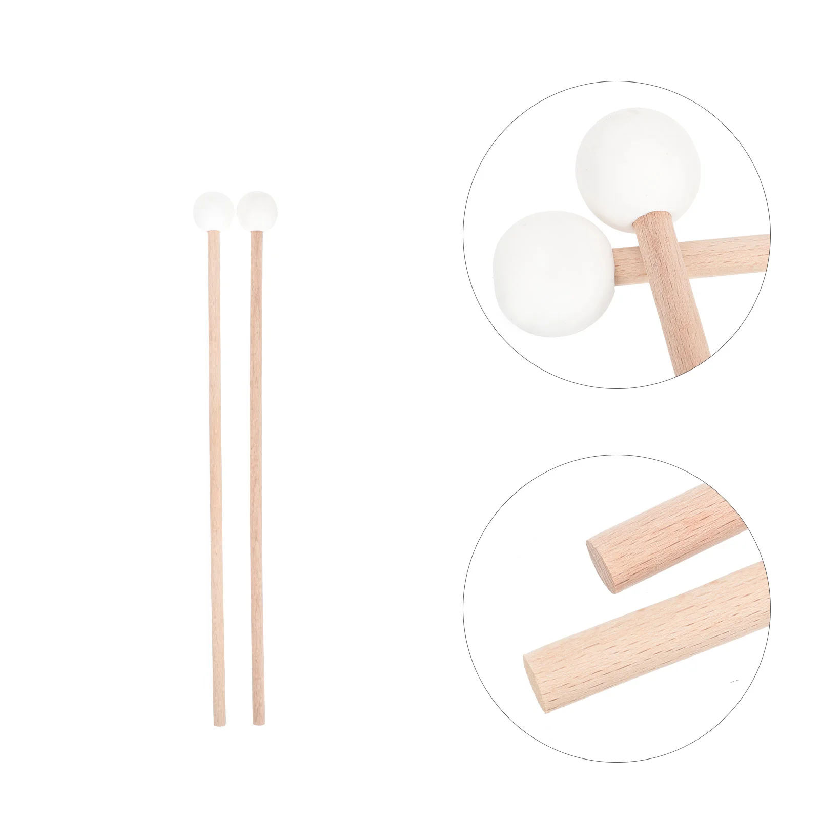 

1 Pair Xylophone Hammers Marimba Mallets Marimba Sticks Instrument Accessories