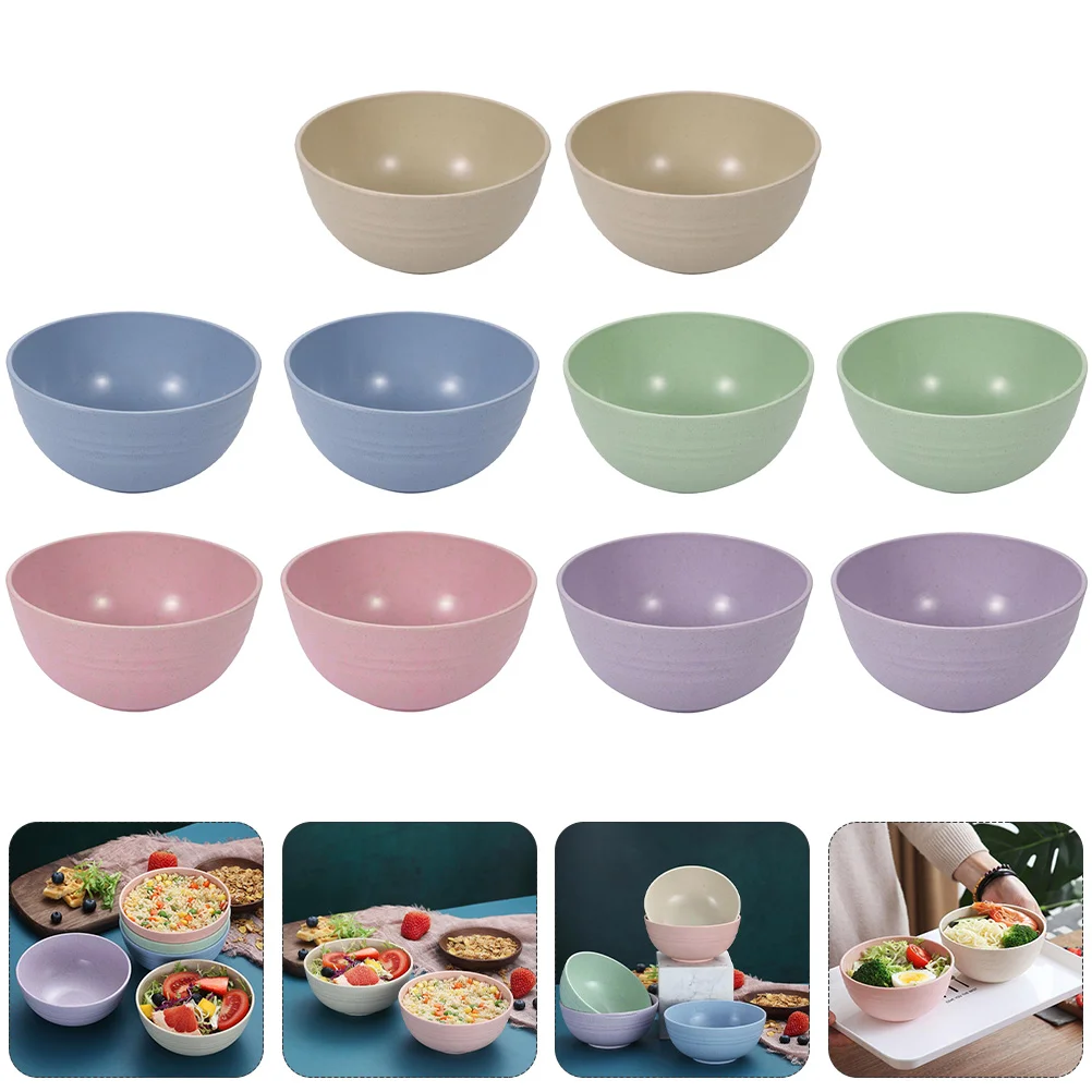 

Ramekins Bowl Noodle Bowls Unbreakable Dinnerware Seasoning Dishes Serving Bowls