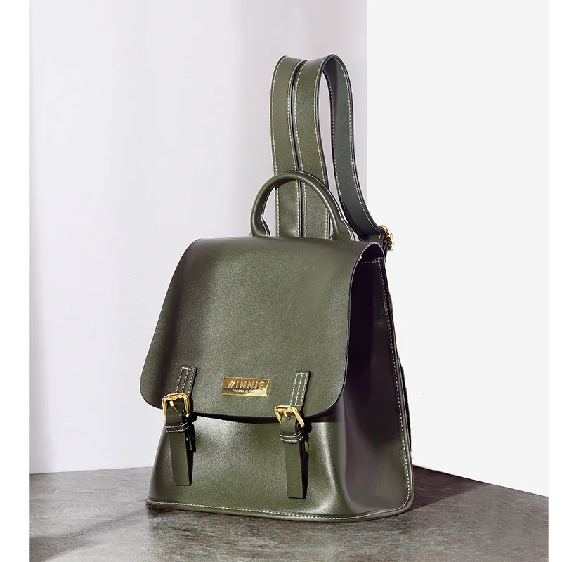 Женская сумка для путешествий модный рюкзак из воловьей кожи на плечо девушек