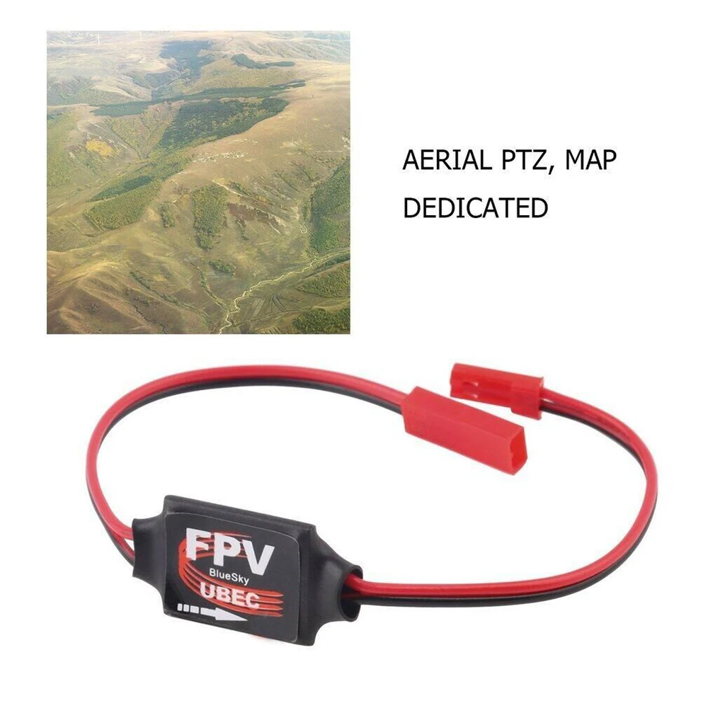 DC-DC Converter Reduction Module 3A 5V/12V Mini BEC for RC Plane FPV Promotion Black and Red Air Accessory Hot Sale | Игрушки и хобби