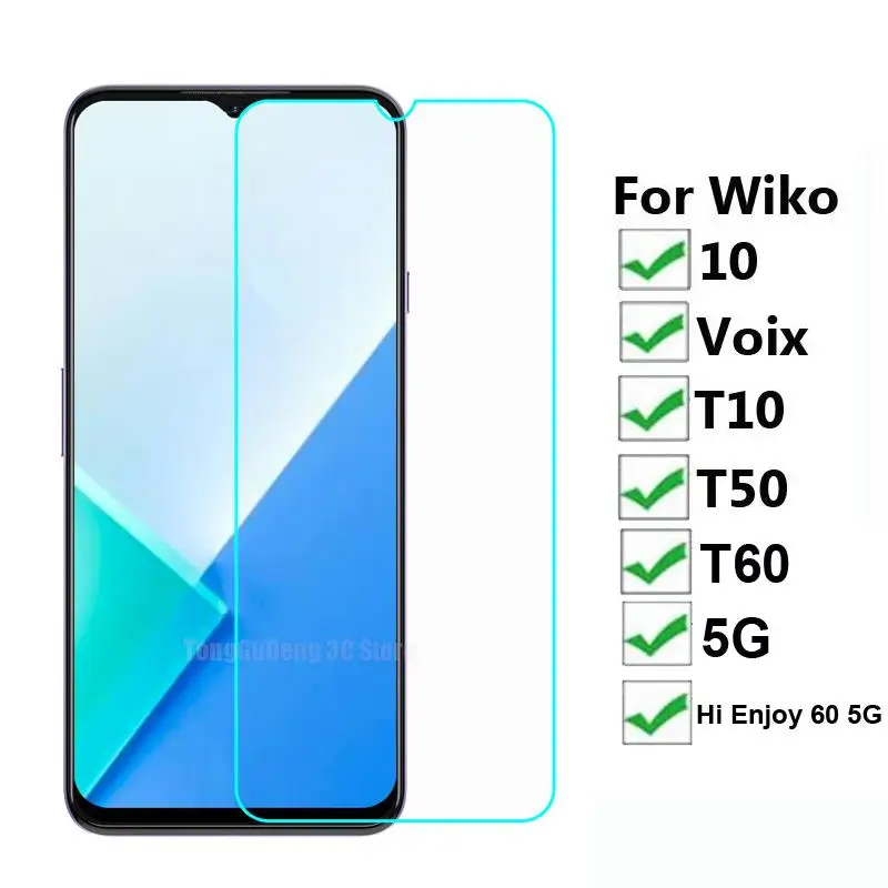 2-1 шт Защитное стекло для Wiko T60 закаленное стекло для телефона пленка для Pelicula Wiko Hi Enjoy 60 5G 10 T10 T50 Voix защита для экрана 2-1 шт Защитное стекло для Wiko T60 закаленное стекло для телефона пленка для Pelicula Wiko Hi Enjoy 60 5G 10 T10 T50 Voix защита для экрана
