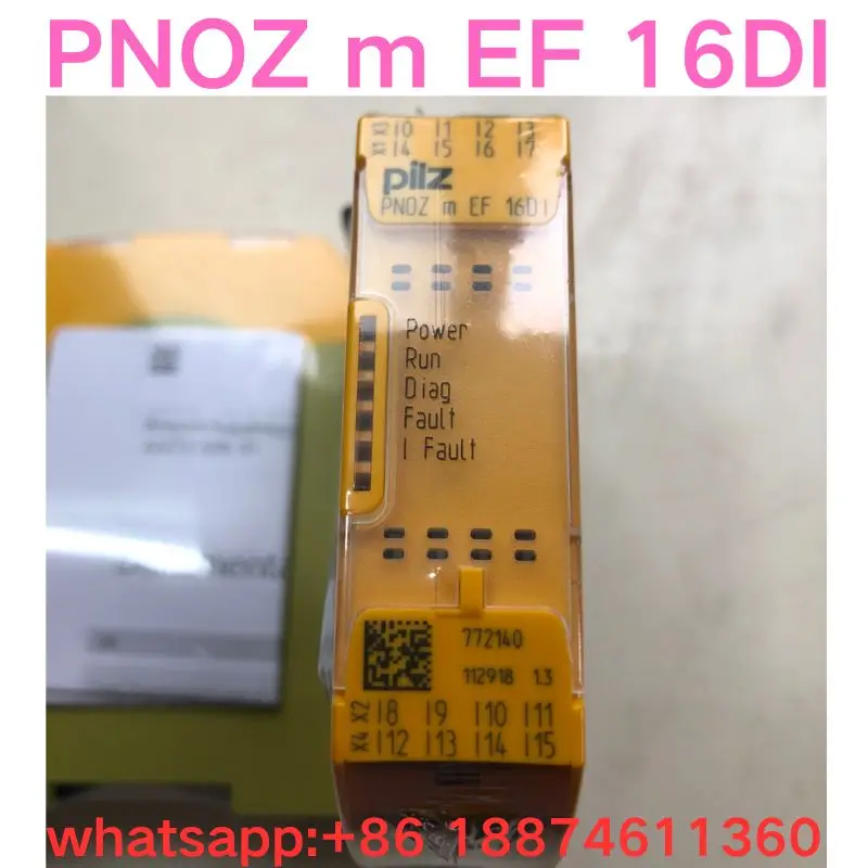 Абсолютно новое реле безопасности PNOZ m EF 16DI 772140 Быстрая доставка