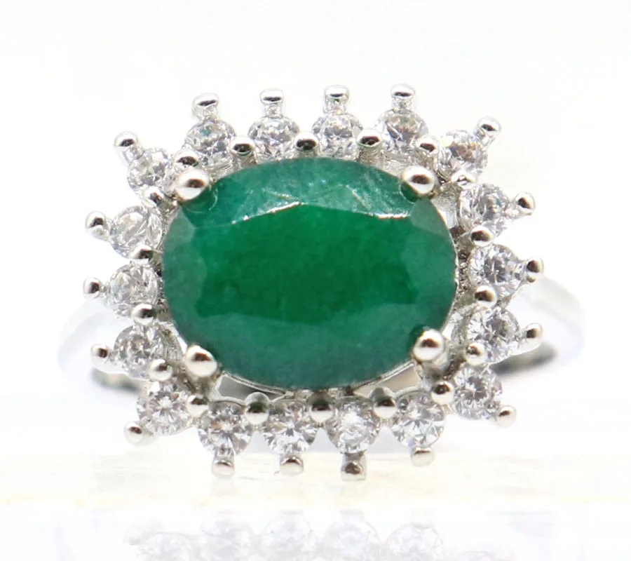 Купи 3 ПОЛУЧИ 1 в подарок 16x14 мм Лидер продаж классические зеленые изумруды