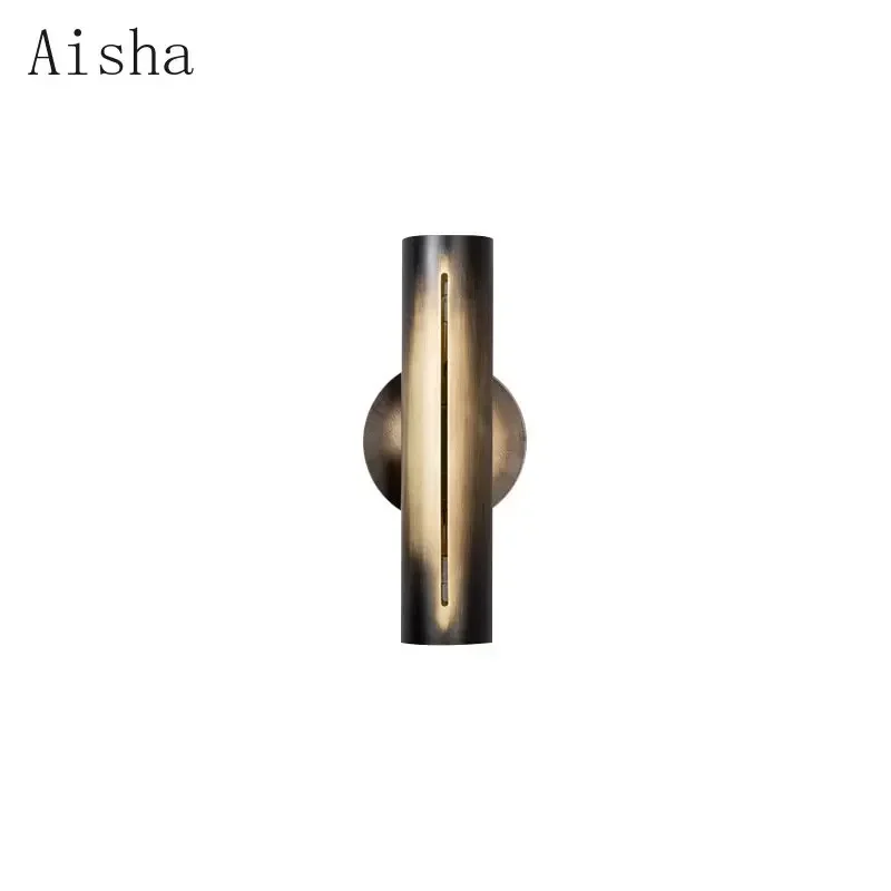 Post-modern Gradient Wall Lamp Art Living Room Light for Home Designer Model Bedroom Sofa Decoration Sconces