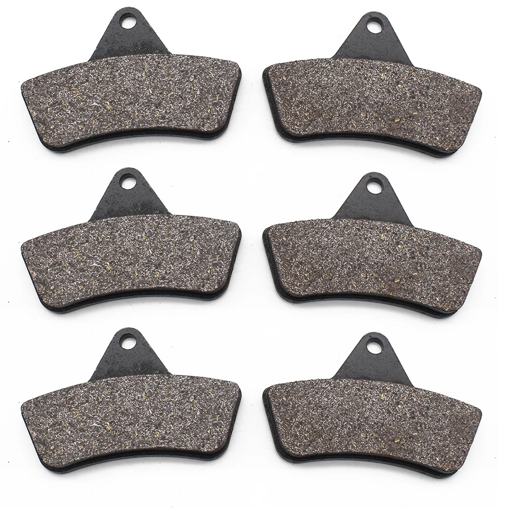 

Pokhaomin Motorcycle Brake Pads Front and Rear for Arctic Cat 250 300 375 400 454 500 650