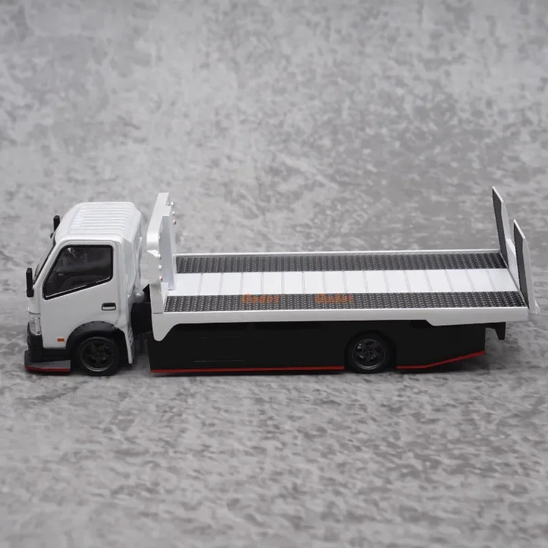 Фото MT 1:64 Transporter Dekotora грузовик Полнопольный контейнерный прицеп Wrecker Модель из сплава для праздничного подарка другу. №3
