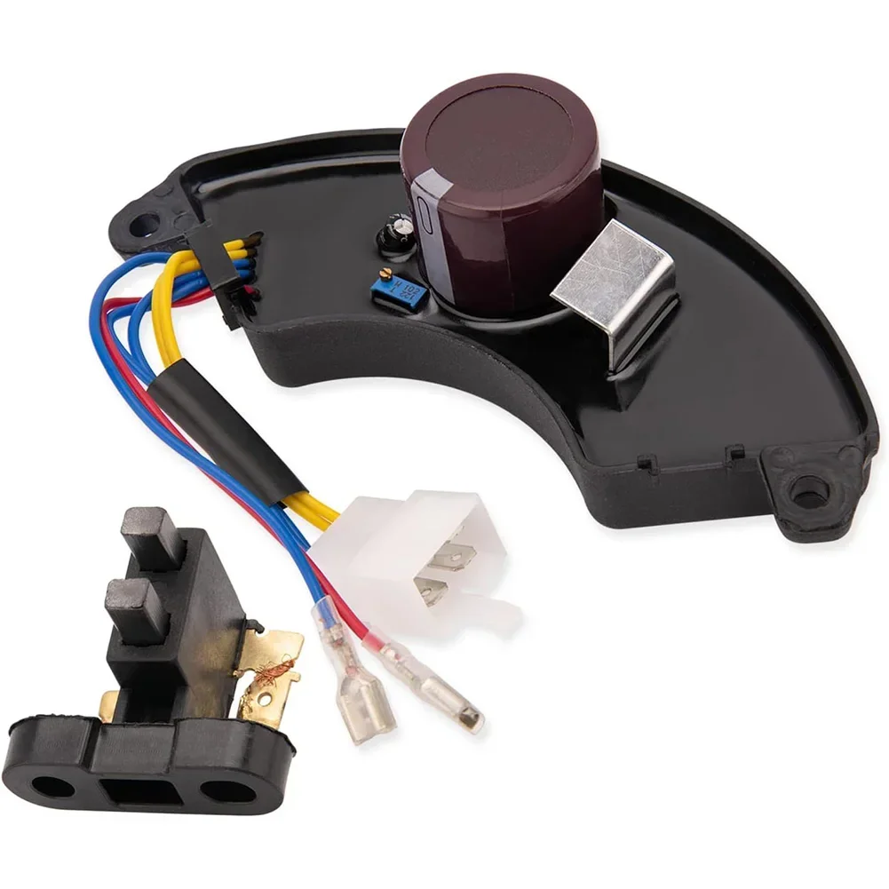 Регулятор AVR дизельного генератора поддерживает мощность 7 кВт и 8 кВт обеспечивает стабильное выходное напряжение, устойчивое к колебанию и перегрузкам напряжения.