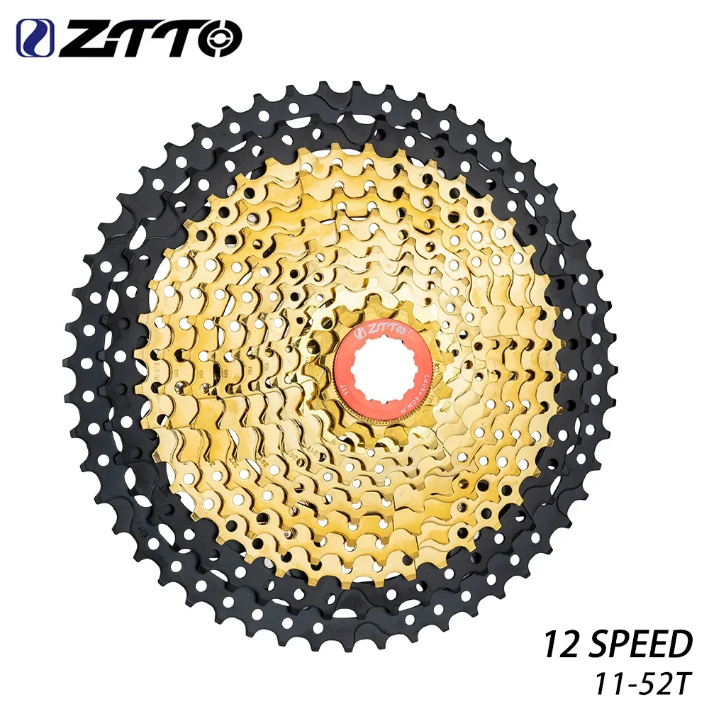 

ZTTO горный велосипед 12 в 52T Casstte K7 12 Скоростей 11-52T для горного велосипеда свободное колесо горный велосипед 12 S ток Золотая Звездочка велосипедные запчасти