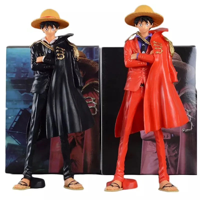 

Экшн-фигурка из аниме One Piece, 26 см, обезьянка D, Луффи, 20-я, черная/красная, строительная фигурка из ПВХ, коллекционные игрушки, детские подарки