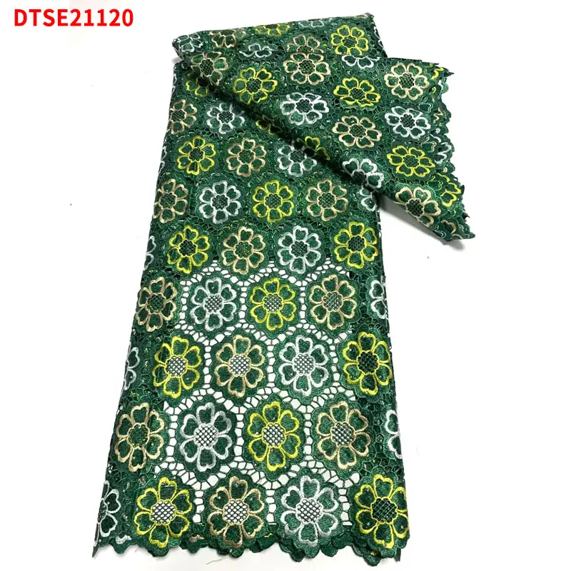 

african fabric woman lace Wax kant rand naaien ruches fabric layers embroidery fabrics Water Soluble Lace fabric