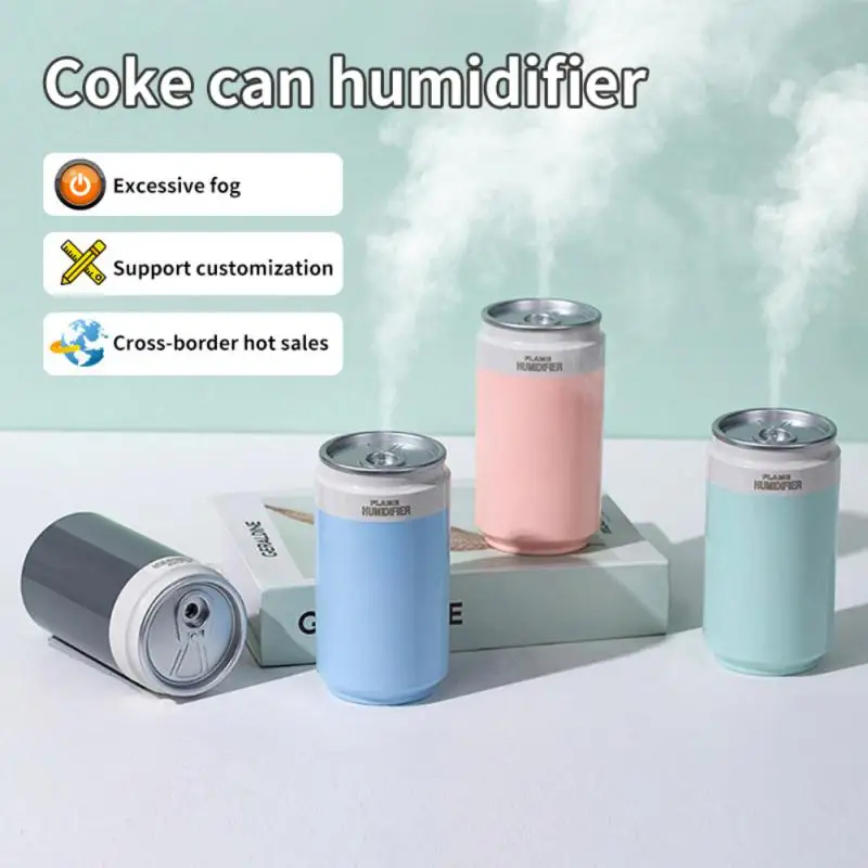 

Intelligent Home Bedroom Humidifier Purifies With Atmosphere Lamp Large Capacity Cold Mist Diffuser Portable Cool Cup Mini