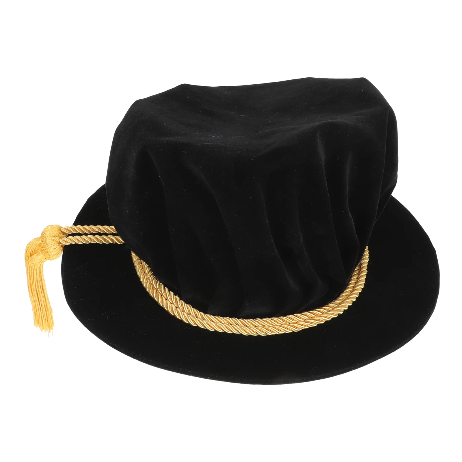

Simple Graduation Ceremony Hat Prop Exquisite Classic Doctoral Graduation Tam Doctoral Graduation Hat